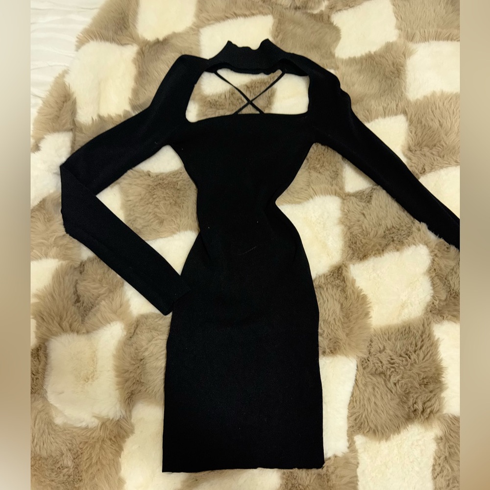 Black Bodycon Minidress